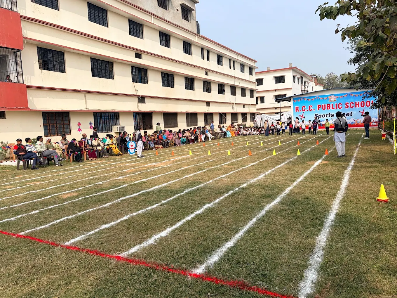 Sports facilities at RCC Public School